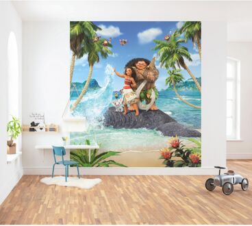 Komar Fotobehang - Moana Beach 250x280cm - Vliesbehang Multikleur