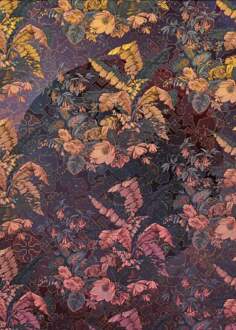 Komar Fotobehang - Orient Violet 200x270cm - Vliesbehang Multikleur