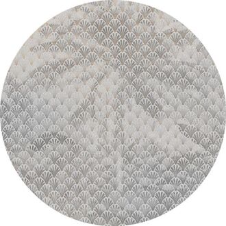 Komar Fotobehang - Palma 125x125cm - Rond - Vliesbehang - Zelfklevend Multikleur