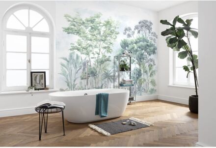 Komar Fotobehang Pride Woods - Groen - 2,50m X 300cm