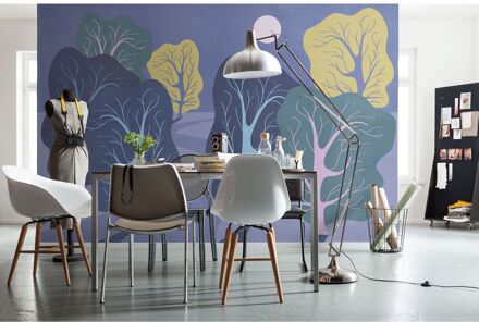 Komar Fotobehang Purple Nights