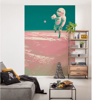 Komar Fotobehang - Spacewalk 200x280cm - Vliesbehang Multikleur