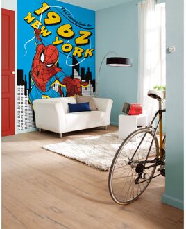 Komar Fotobehang - Spider-Man 1962 200x280cm - Vliesbehang Multikleur