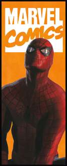 Komar Fotobehang - Spider-Man Comic 100x250cm - Vliesbehang Multikleur