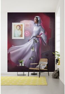 Komar Fotobehang - Star Wars Classic Leia 200x250cm - Vliesbehang Multikleur
