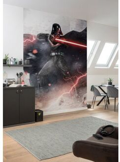 Komar Fotobehang - Star Wars Vader Dark Forces 200x280cm - Vliesbehang Multikleur