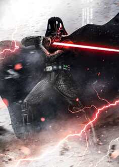 Komar Fotobehang - Star Wars Vader Dark Forces 200x280cm - Vliesbehang Multikleur