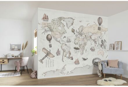 Komar Fotobehang Vagabond - Beige - 2,50m X 350cm