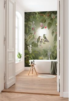 Komar Fotobehang - Wildlife Birds 200x250cm - Vliesbehang Multikleur