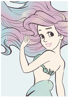 Komar Poster Ariel Aquarel 30 X 40 Cm