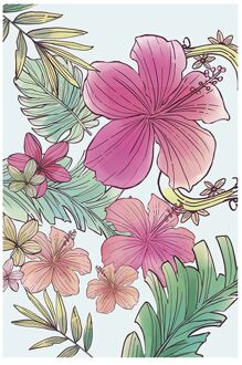 Komar Poster Ariel Bloemen 50 X 70 Cm