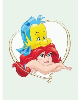 Komar Poster Ariel - De Kleine Zeemeermin Multicolor - 30 X 40 Cm - 610164
