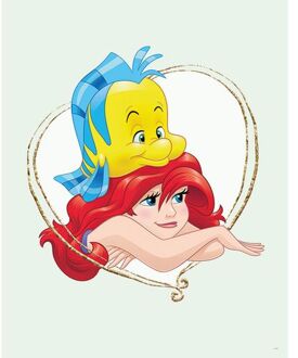 Komar Poster Ariel - De Kleine Zeemeermin Multicolor - 40 X 50 Cm - 610165