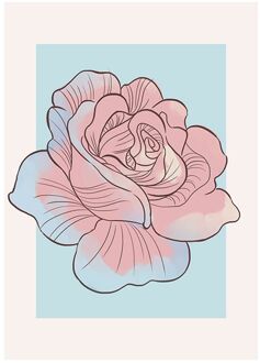 Komar Poster Assepoester Roos 50 X 70 Cm