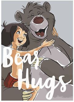Komar Poster Bear Hug 30 X 40 Cm