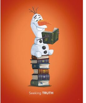 Komar Poster Frozen Olaf Oranje - 40 X 50 Cm - 610150