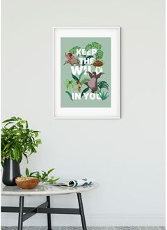 Komar Poster Jungle Book Hou Het Wild 50 X 70 Cm