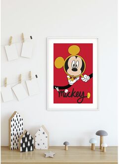 Komar Poster Mickey Mouse Vergrootglas 50 X 70 Cm