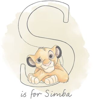 Komar Poster S Zoals Simba - 50x70 Cm - Beige