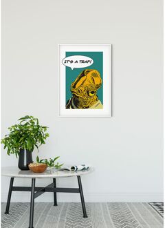 Komar Poster Star Wars Classic Comic Quote Ackbar 50 X 70 Cm