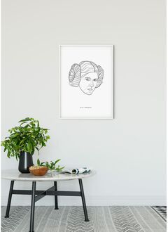 Komar Poster Star Wars Classic Force Gezichten Leia 40 X 50 Cm