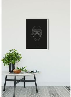 Komar Poster Star Wars Lijnen Dark Side Kylo 40 X 50 Cm