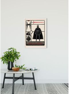 Komar Poster Star Wars Speelgoed Kylo 40 X 50 Cm
