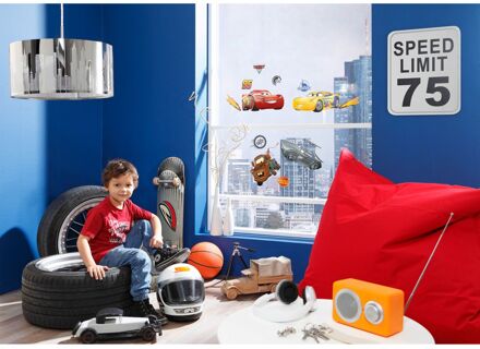 Komar Window Sticker Cars3