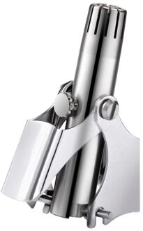 Komen Neus Trimmer Veiligheid Mannen Beauty Neus Manual Body Trim Wasbare Rvs Nose Hair Trimmen