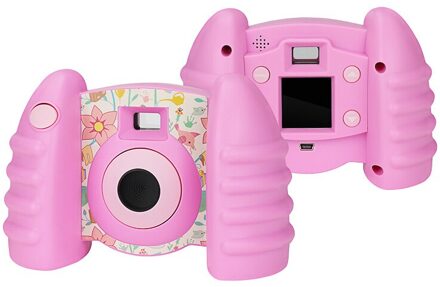 KOMERY Arrivals Originele Kinderen Camera kids speelgoed educatief fotografie Anti-val Gezonde Materiaal Cadeau Voor Kinderen roze / met 16GB TF Card