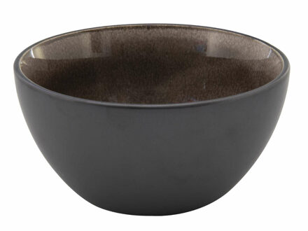 Kommen Dark Brown ø 14 cm - 6 Stuks Zwart