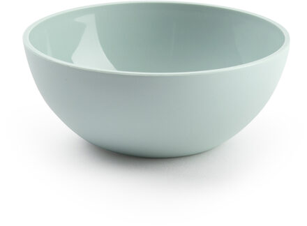 Kommetjes/schaaltjes - dessert/ontbijt - kunststof - D12 x H5 cm - mintgroen