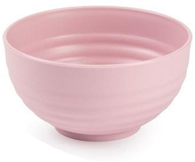 Kommetjes / schaaltjes - dessert / ontbijt - kunststof - D13 cm - roze