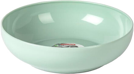 Kommetjes/schaaltjes - Dessert/ontbijt - Kunststof - D20 cm - Mintgroen - Kommetjes