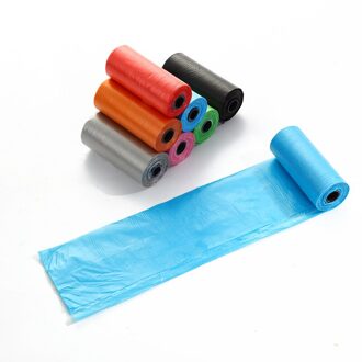 Kommilife 10 Rolls Afbreekbare Pet-afval Kak Tassen Hond Kak Tas Outdoor Huisdier Kattenbakvulling Kak Tas Voor Honden Vuilniszak 20 Pcs Een Roll 40stk 2 Rolls / M 27X 30cm