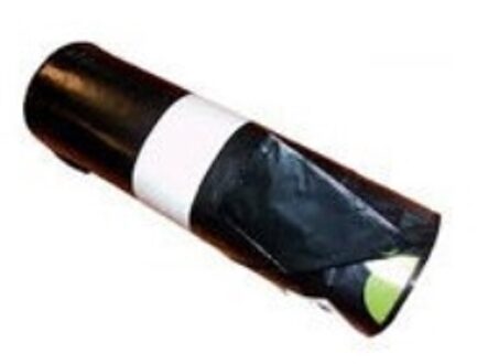 Komo Afvalzak Trekbandzak 60L 15st 60x80 zwart