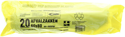 Komo Vuilniszakken - 20x - 50L - afvalzak - extra stevig - lekvrij