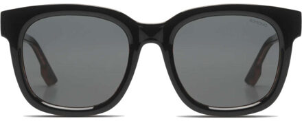 komono Sienna black tortoise sunglasses - maat One size Zwart