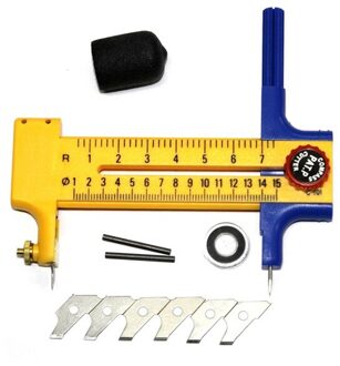 Kompas Cirkel Cutter Circulaire Snijgereedschap Verstelbare Kompas Cirkel Cutter Dia 10Mm-150Mm Craft Roterende Kartonnen Cutter