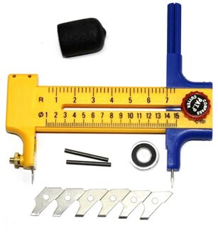 Kompas Cirkel Cutter Circulaire Snijgereedschap Verstelbare Kompas Cirkel Cutter Dia 10Mm-150Mm Hand Model Gereedschap