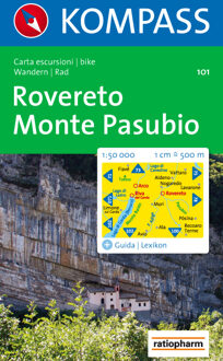 Kompass WK101 Rovereto-Monte Pasubio - Boek 62Damrak (3854911033)