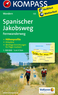 Kompass WK133 Spanischer Jakobsweg - Boek 62Damrak (3850267075)