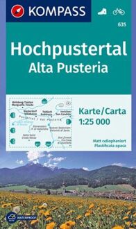 Kompass WK635 Hochpustertal / Alte Pusteria - Boek 62Damrak (3850264858)