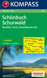 Kompass WK776 Schönbuch, Schurwald, Neuffen, Teck, Schwäbische Alb