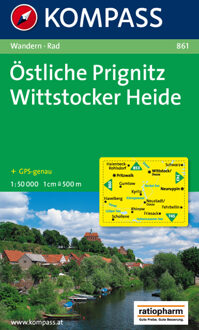Kompass WK861 Östliche Prignitz, Wittstocker Heide - Boek 62Damrak (3850261298)