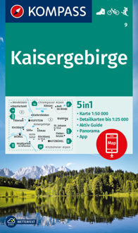 Kompass Wk9 Kaisergebirge - Kompass Wanderkarten