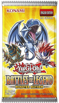 Konami Yu-Gi-Oh! Battles of Legend - Monster Mayhem Boosterpack