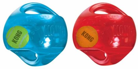 Kong Jumbler Ball - Assorti hondenspeelgoed - L/XL - Ø18 cm