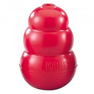 Kong Kauwbot - Hondenspeelgoed - Rood - M