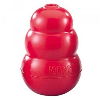 Kong Origineel rubber large rood